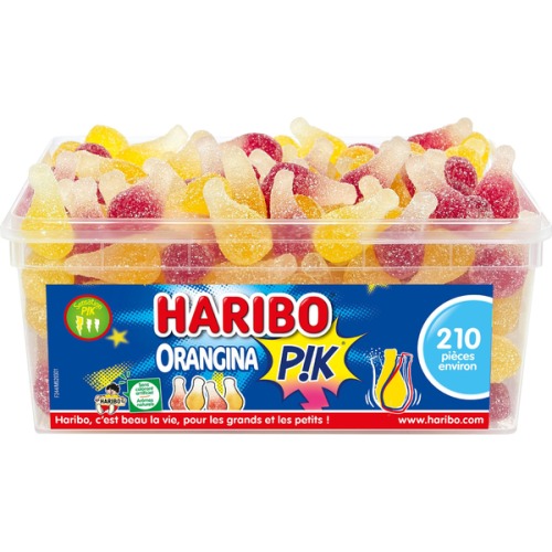 Bonbons - Dentier - 210 pièces - Haribo